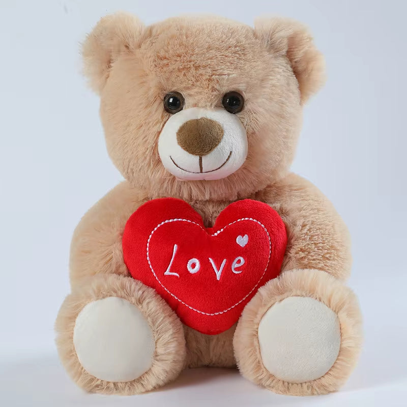 Cute Colorful Bow Tie Bear Doll Plush Toy Hug Bear Doll Children Birthday Gift Pillow Teddy Bear Home Living Room Bedroom